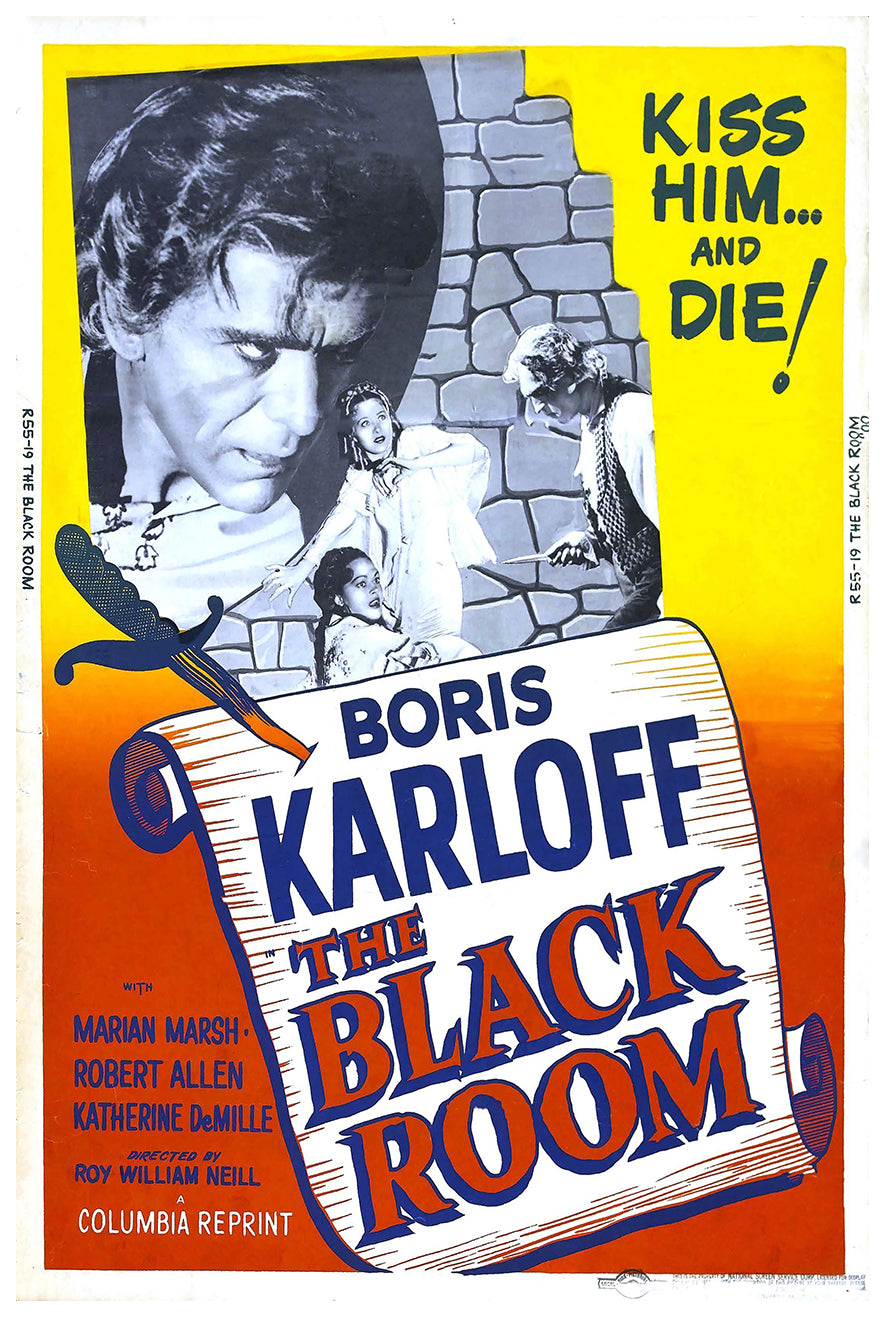 The Black Room 1935 - US - v1 - Classic Movie Poster