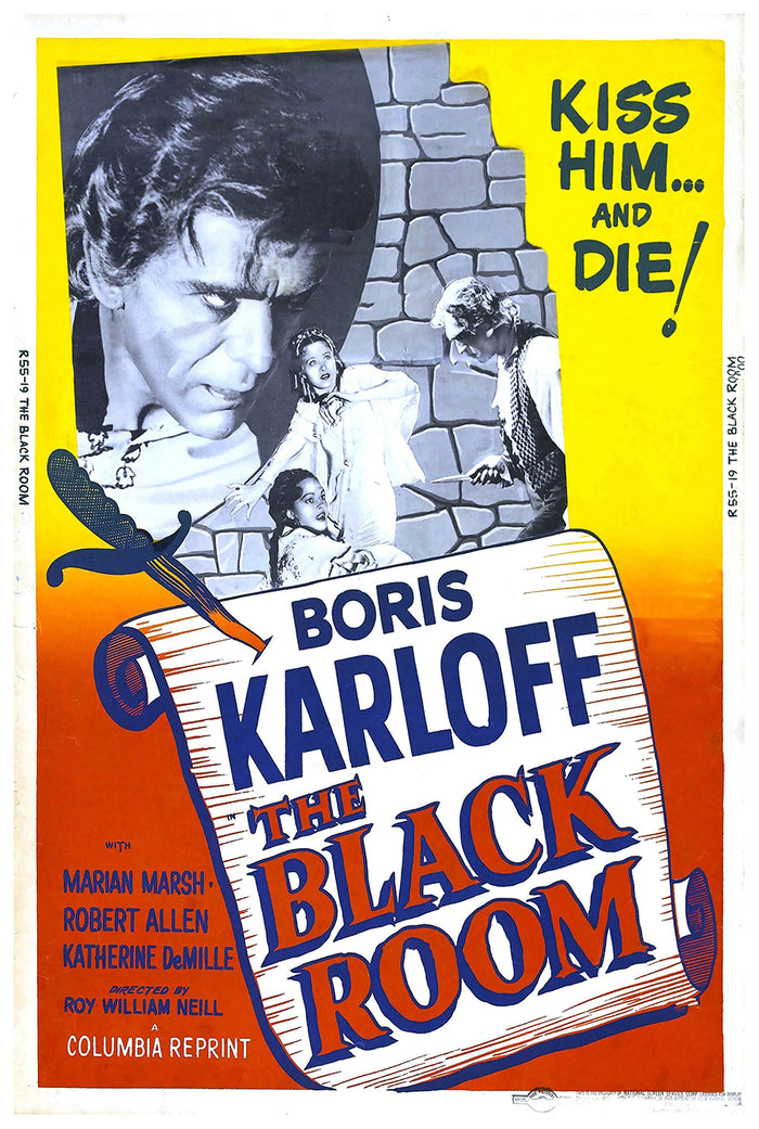 The Black Room 1935 - US - v1 - Classic Movie Poster