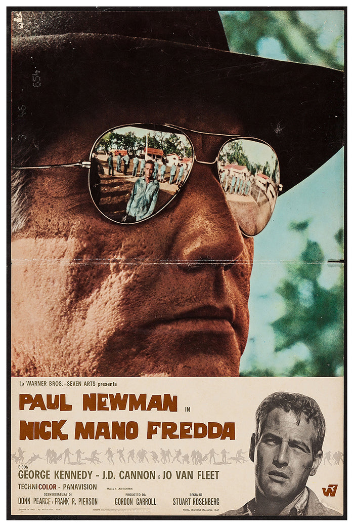 Cool Hand Luke 1967 - Paul Newman - Italy (4) - Classic Movie Poster