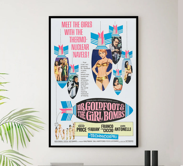 Dr Goldfoot and the Girl Bombs 1966 - US - v1 - Classic Movie Poster