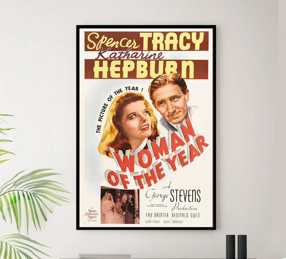 Woman of the Year 1942 - US - v1 - Classic Movie Poster