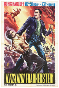 Son of Frankenstein 1939 - Italy - v1 - Classic Movie Poster