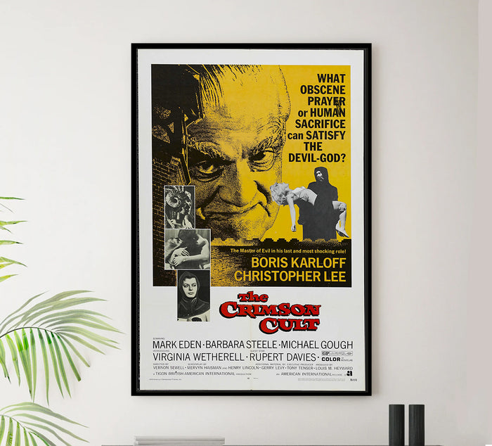 Curse of the Crimson Altar 1968 - US - v2 - Classic Movie Poster