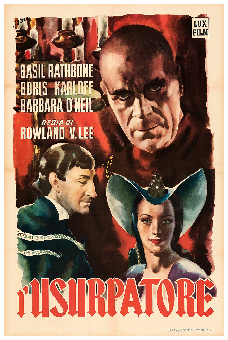 Tower of London 1939 - Italy - v2 - Classic Movie Poster