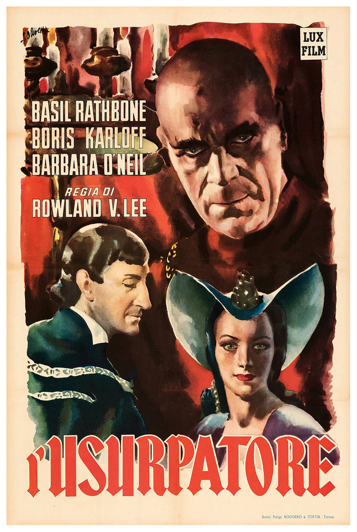 Tower of London 1939 - Italy - v2 - Classic Movie Poster