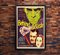 Behind the Mask 1932 - US - v1 - Classic Movie Poster