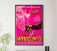 Bedlam 1946 - Argentina - v1 - Classic Movie Poster