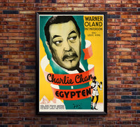 Charlie Chan in Egypt 1935 - Rita Hayworth - Sweden - Classic Movie Poster