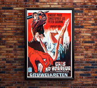 Scream and Scream Again 1970 - Belgium - v1 - Classic Movie Poster