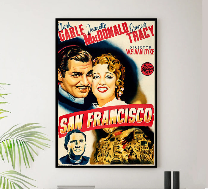 San Francisco 1936 - Spain - v2 - Classic Movie Poster