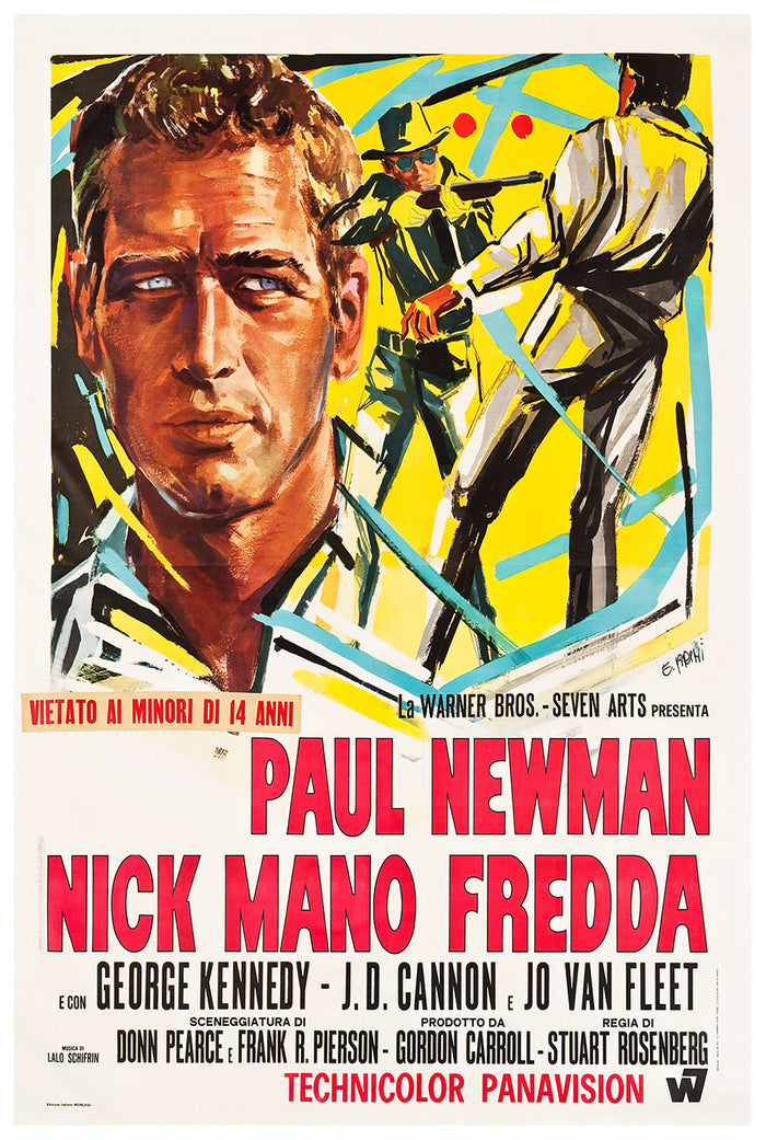 Cool Hand Luke 1967 - Paul Newman - Italy - Classic Movie Poster
