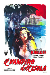Isle of the Dead 1945 - Italy - v1 - Classic Movie Poster