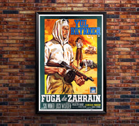 Escape from Zahrain 1962 - Italy - v1 - Classsic Movie Poster