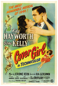 Cover Girl 1944 - Rita Hayworth - US - Classic Movie Poster