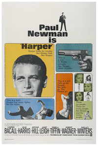 Harper 1966 - Paul Newman - US - Classic Movie Poster