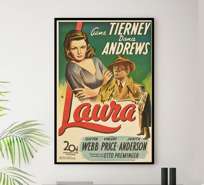 Laura 1944 - US - v1 - Classic Movie Poster