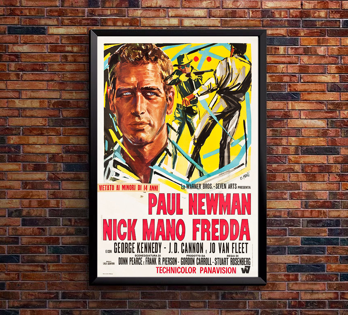Cool Hand Luke 1967 - Paul Newman - Italy - Classic Movie Poster