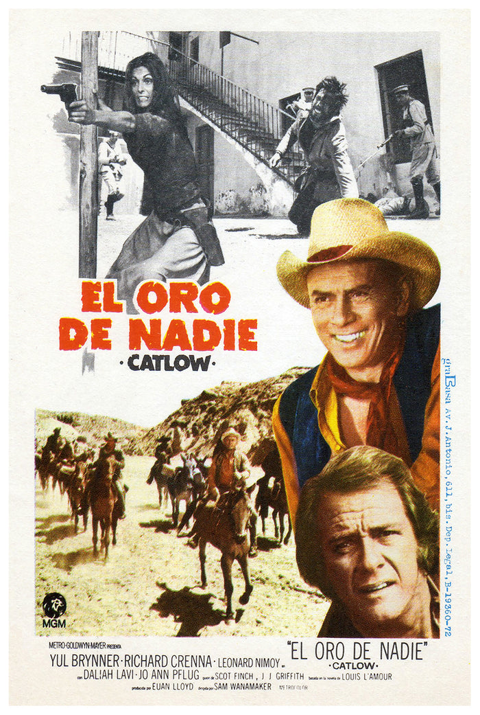 Catlow 1971 - Spain - v2 - Classsic Movie Poster