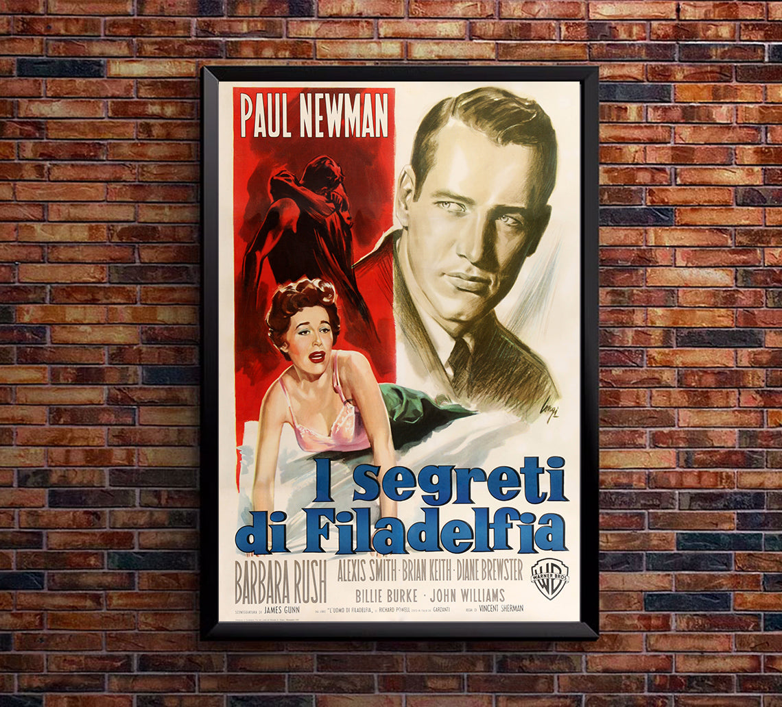 The Young Philadelphians 1959 - Paul Newman - Italy - Classic Movie Poster