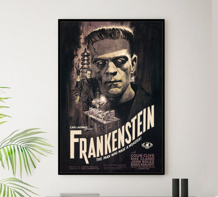Frankenstein 1931 - US - v23 - Classic Movie Poster
