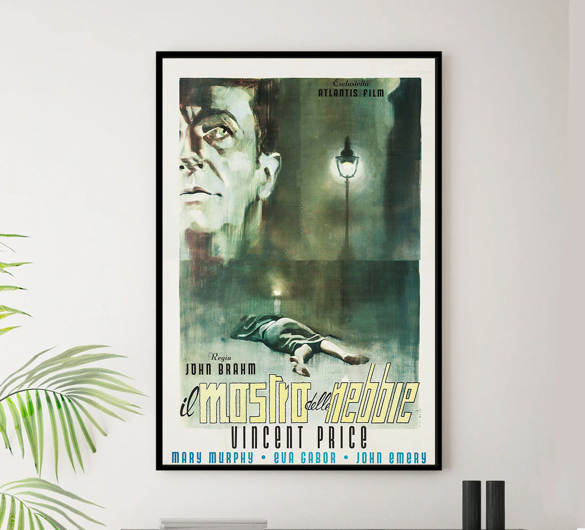 The Mad Magician 1954 - Italy - v2 - Classic Movie Poster