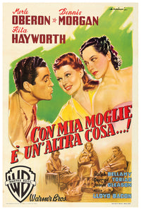 Affectionately Yours 1941 - Rita Hayworth - Italy - Classic Movie Poster