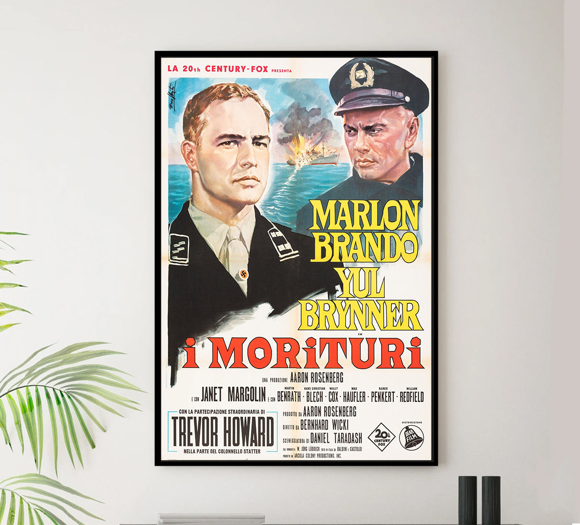 Morituri 1965 - Italy - v1 - Classsic Movie Poster