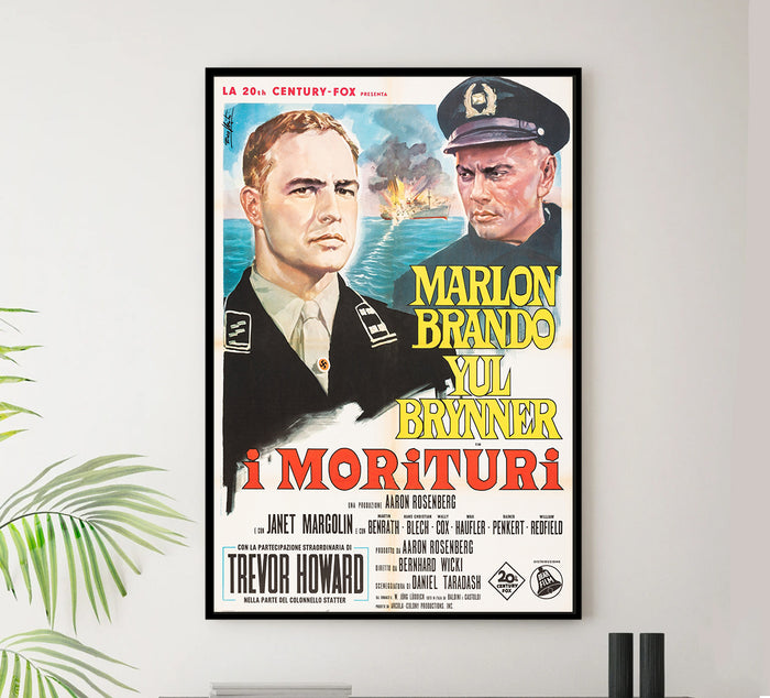 Morituri 1965 - Italy - v1 - Classsic Movie Poster