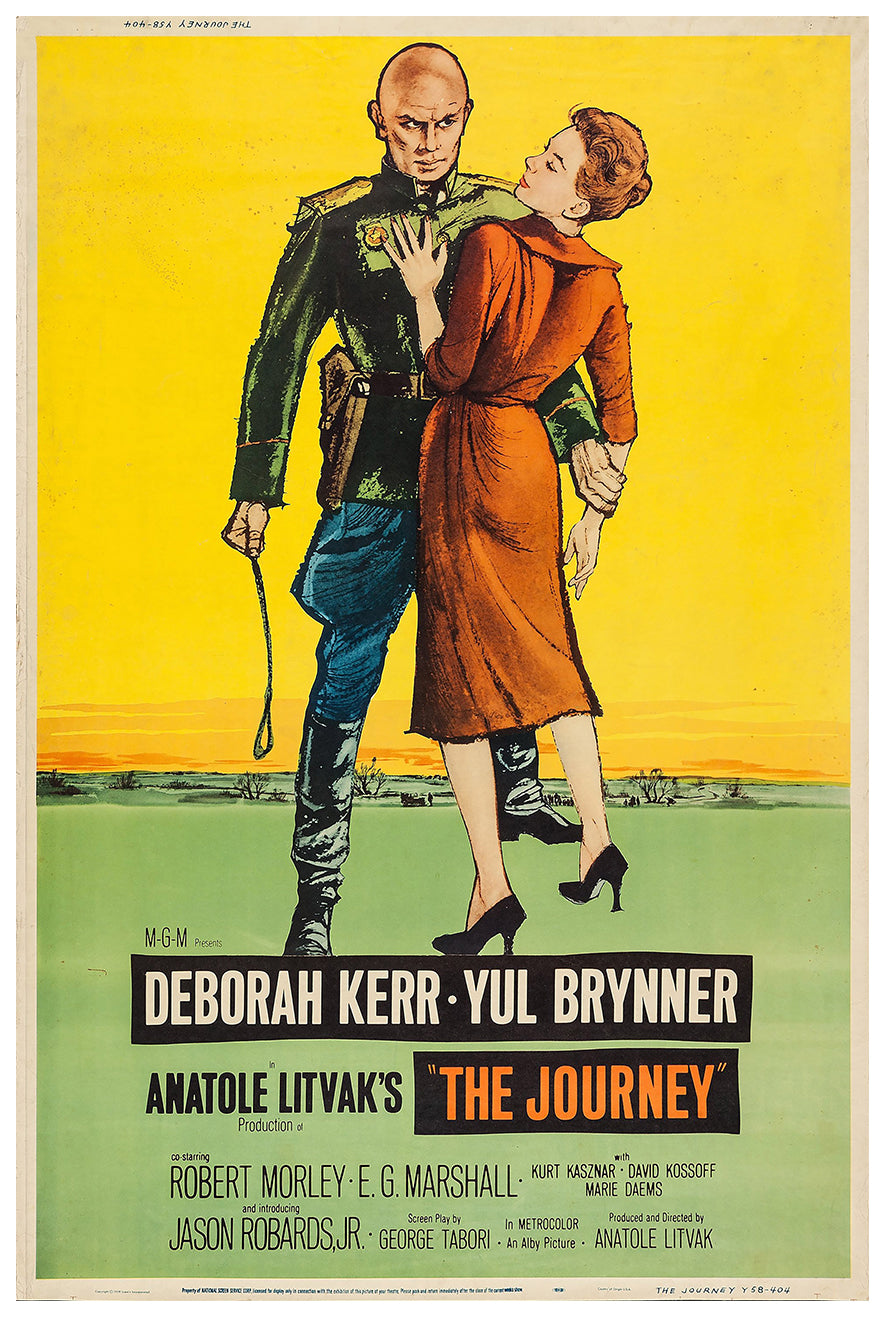 The Journey 1959 - US - v1 - Classsic Movie Poster