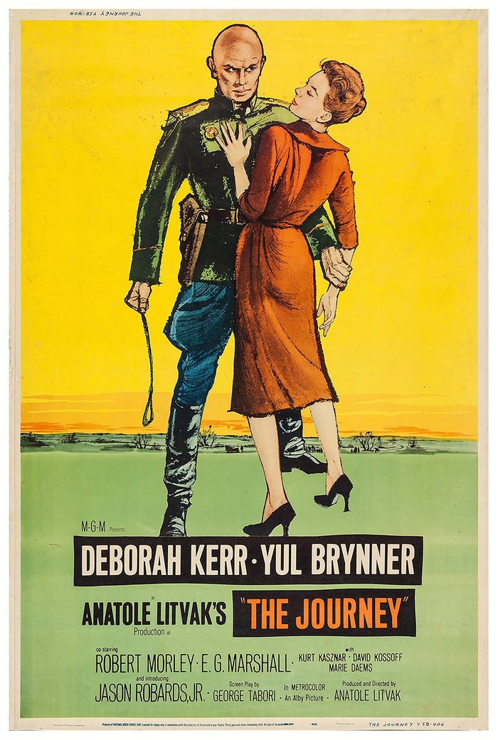 The Journey 1959 - US - v1 - Classsic Movie Poster