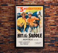 Hit the Saddle 1937 - Rita Hayworth - US (2) - Classic Movie Poster