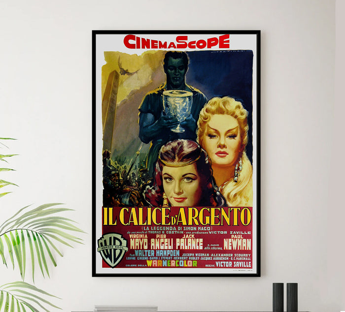 The Silver Chalice 1954 - Paul Newman - Italy (2) - Classic Movie Poster