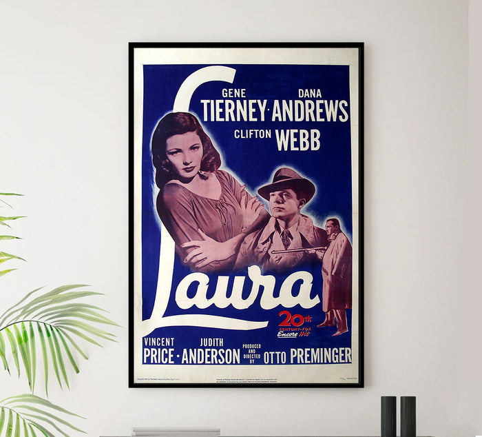 Laura 1944 - US - v4 - Classic Movie Poster