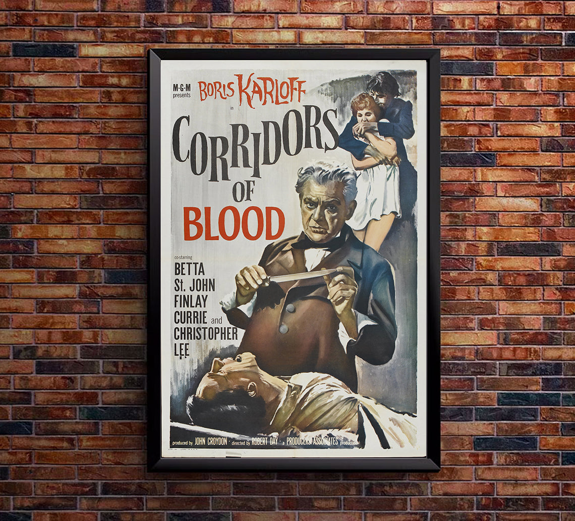 Corridors of Blood 1963 - US - v1 - Classic Movie Poster