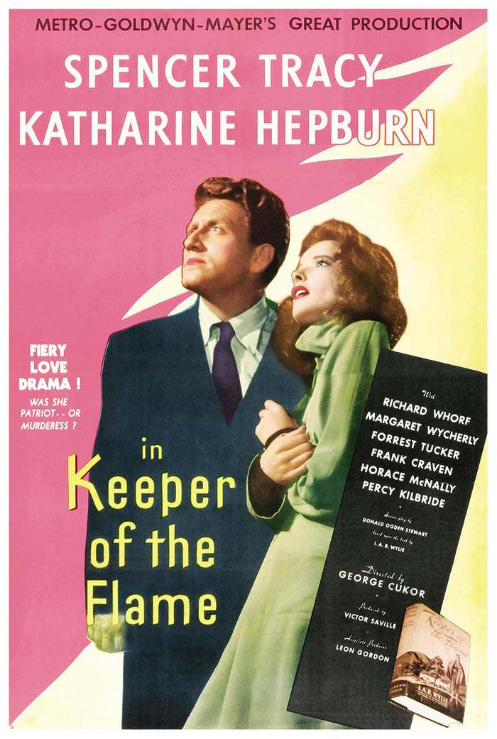 Keeper of the Flame 1943 - US - v1 - Classic Movie Poster