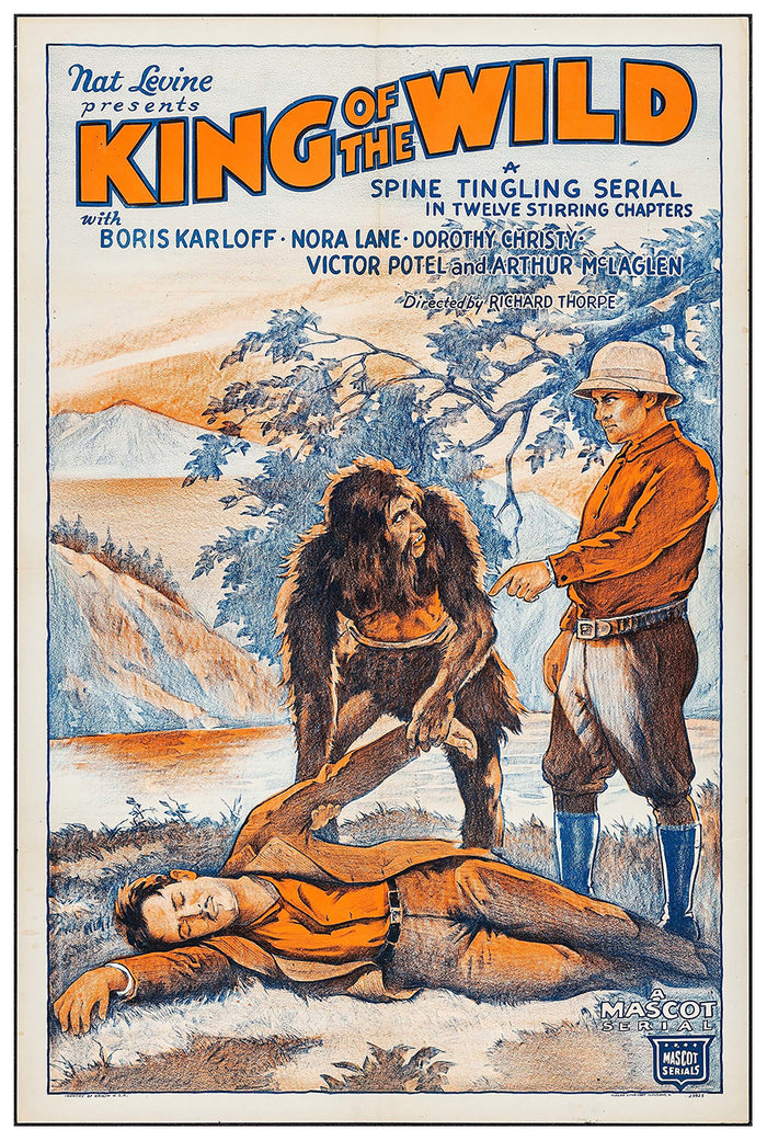 King of the Wild 1931 - US - v4 - Classic Movie Poster
