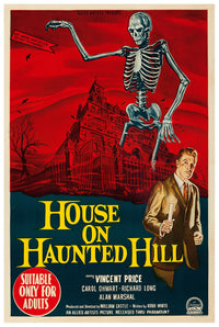 House on Haunted Hill 1959 - Australia - v2 - Classic Movie Poster