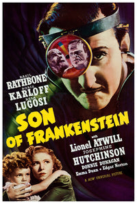Son of Frankenstein 1939 - US - v2 - Classic Movie Poster