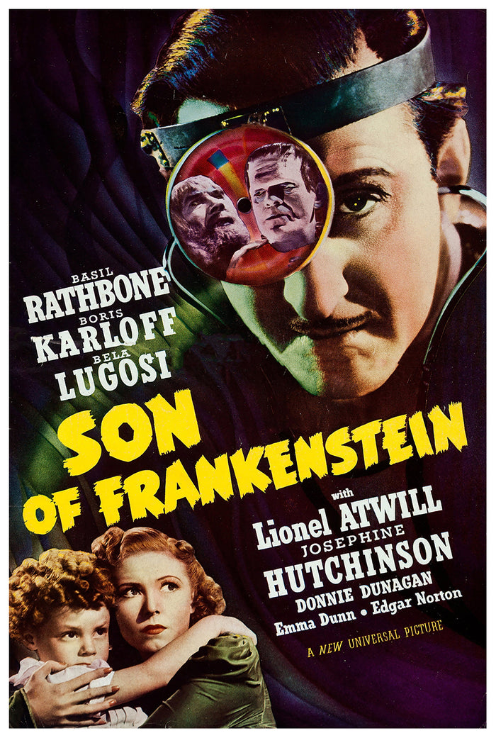 Son of Frankenstein 1939 - US - v2 - Classic Movie Poster