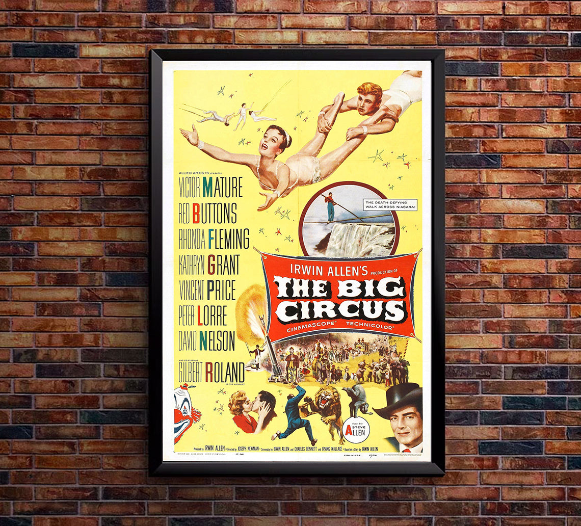 The Big Circus 1959 - US - v1 - Classic Movie Poster