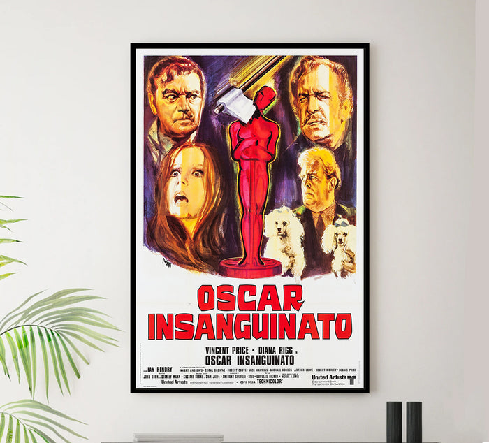 Theater of Blood 1973 - Italy - v1 - Classic Movie Poster