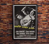 Until They Sail 1957 - Paul Newman - US - Classic Movie Poster