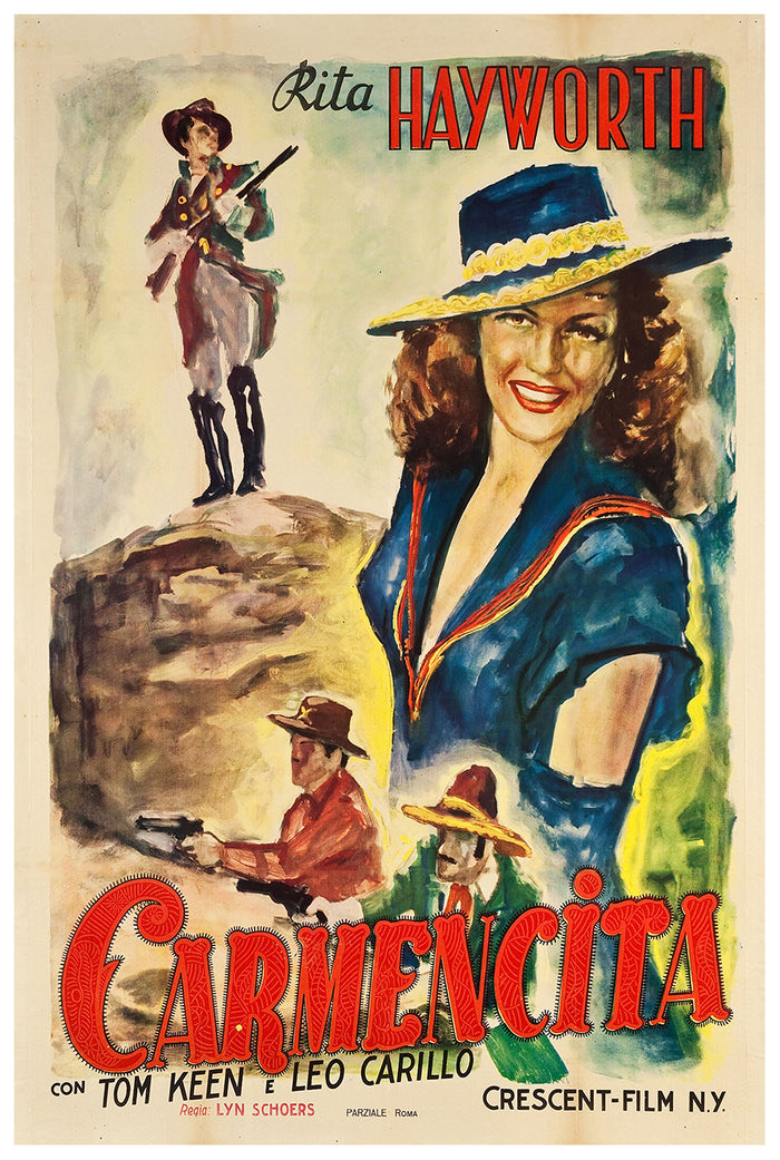 Rebellion 1936 - Rita Hayworth - Italy - Classic Movie Poster