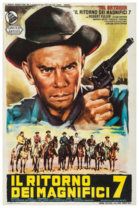 Return of the Seven 1966 - Italy - v1 - Classsic Movie Poster