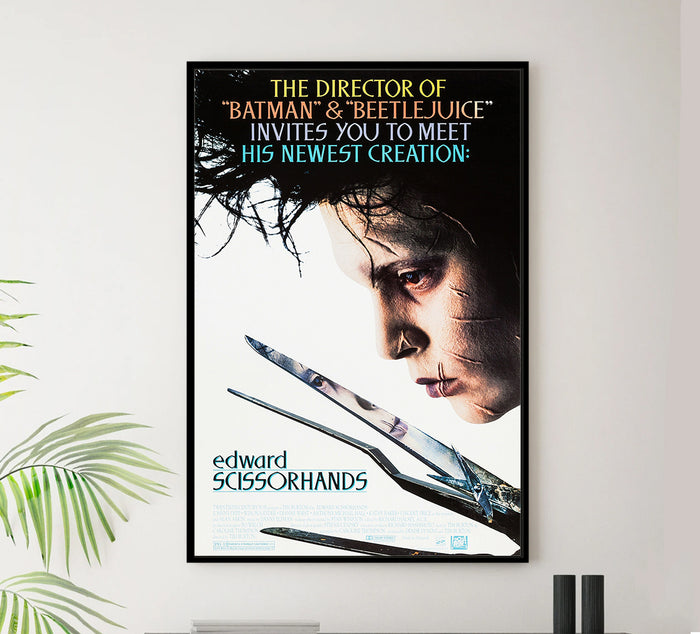 Edward Scissorhands 1990 - US - v2 - Classic Movie Poster