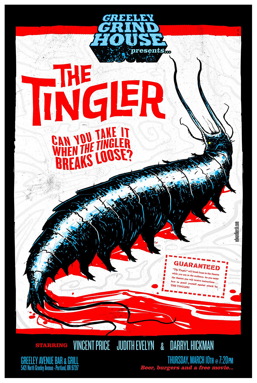 The Tingler 1959 - US - v2 - Classic Movie Poster