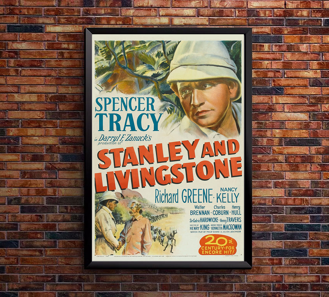 Stanley and Livingstone 1939 - US - v4 - Classic Movie Poster