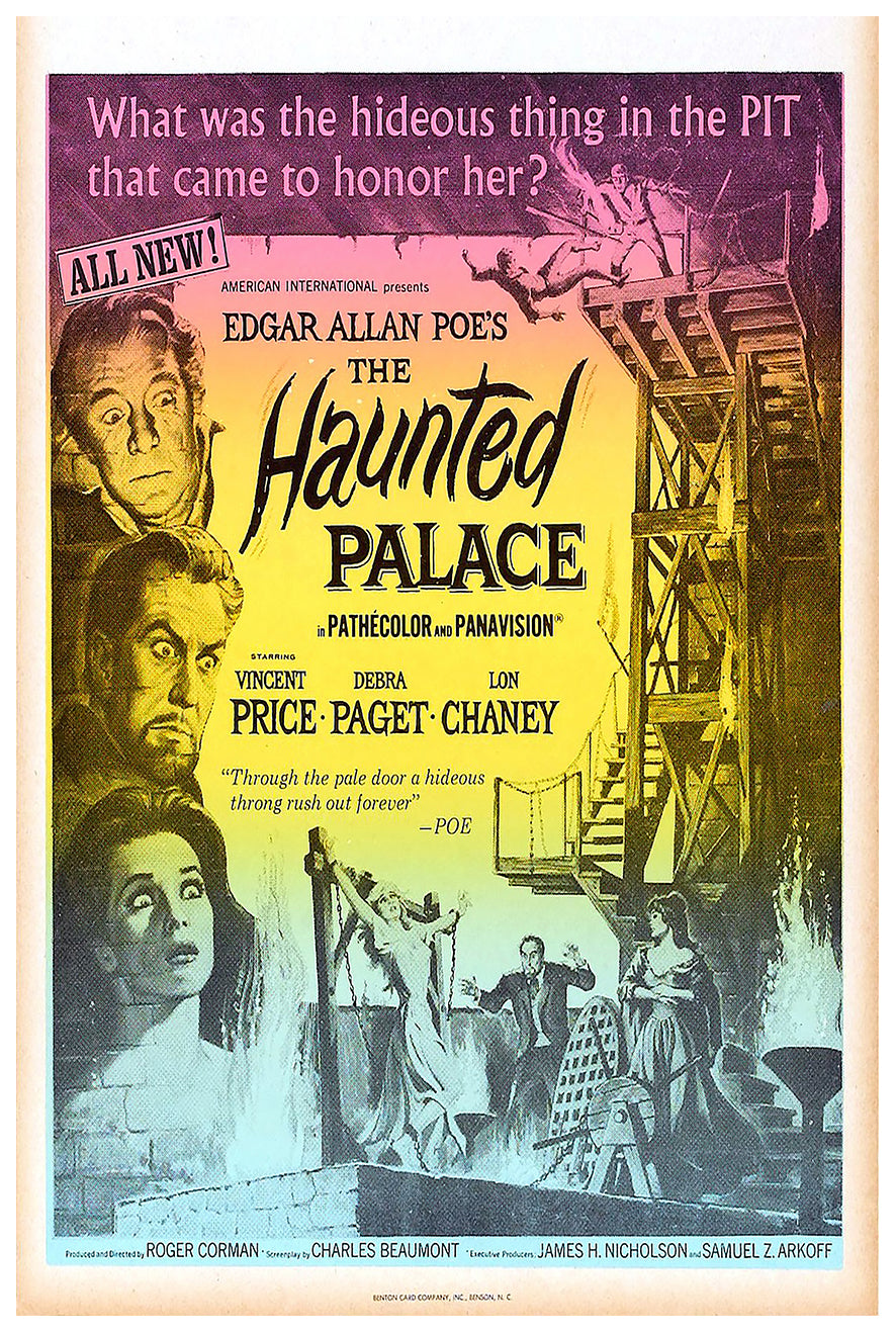 The Haunted Palace 1963 - US - v4 - Classic Movie Poster