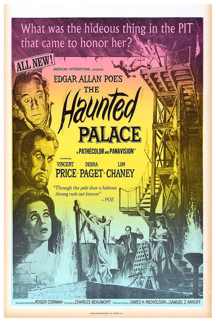 The Haunted Palace 1963 - US - v4 - Classic Movie Poster