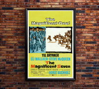 The Magnificent Seven 1960 - US - v2 - Classsic Movie Poster